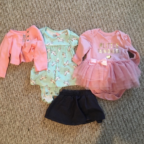 0-3 month baby girl lot carters, children’s place - Picture 1 of 7
